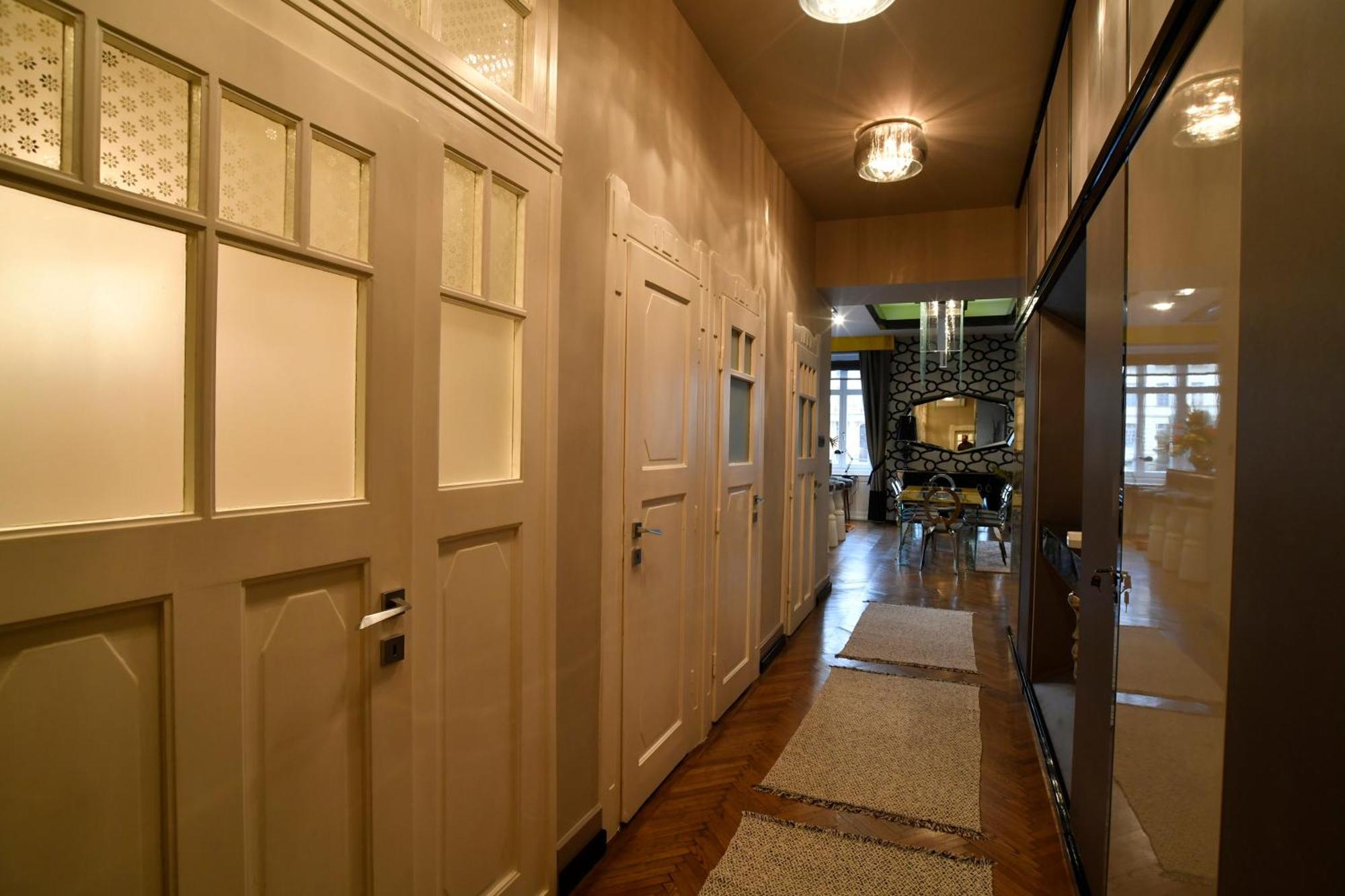Apartament Luxuryflat Near Centre On118 Sqm, 3Br,2Bth,8Bed,Ac Budapeszt Zewnętrze zdjęcie